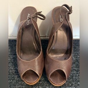 Aldo Women's Elegant Brown Heels